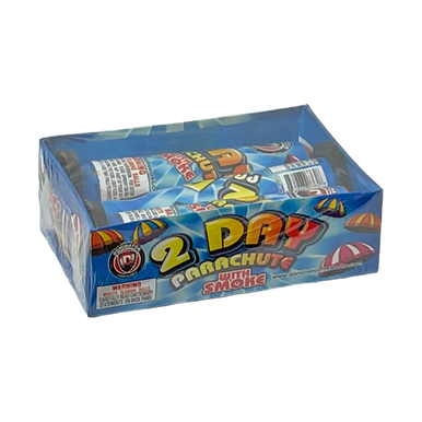 Daytime Double Parachutes with Smoke - 3 Pack