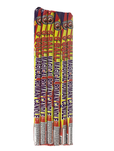 8 Ball Magical Roman Candle