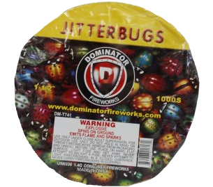 Wholesale Firework Cases Jitter Bugs 1000'S 16/1