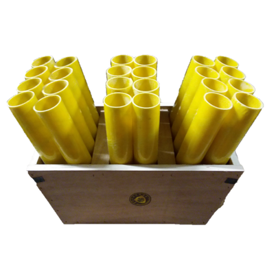 Mortar Rack W/ 24 Angled 1.91"