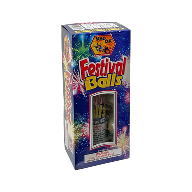 Wholesale Firework Cases - 1.75" Festival Balls 15/1