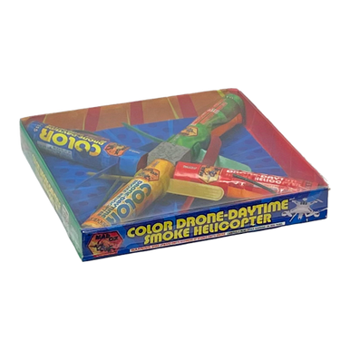 Color Drone Daytime Smoke Helicopter - 4 Pack
