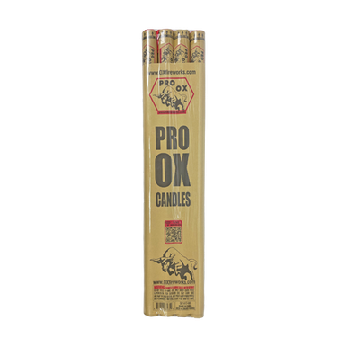 Wholesale Firework Cases - Pro Ox Candles 15/1