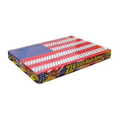 Wholesale Firework Cases Mad Ox 750 Shot Saturn Missile 2/1