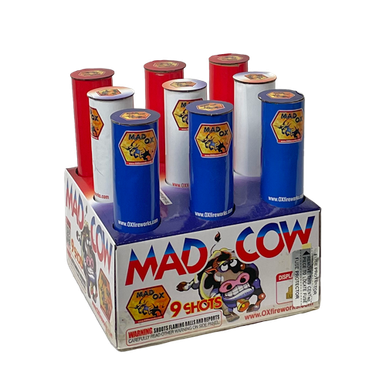 Wholesale Firework Cases - Mad Cow 8/1