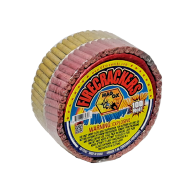 Color Paper Firecrackers 100 Roll