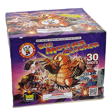Wholesale Firework Cases Big Mother Clucker 30 Shot 3/1