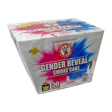 Wholesale Firework Cases Gender Reveal Smoke Cake 4/1
