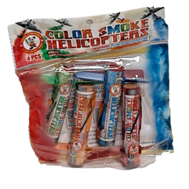 Color Smoke Helicopters