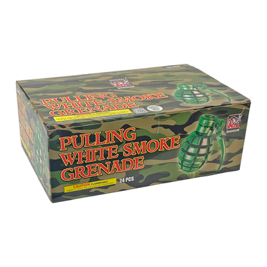 Pulling White Smoke Grenade 24Pk