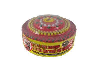 Wholesale Firework Cases Bulls Eye Saturn Missilie Battery 8/1