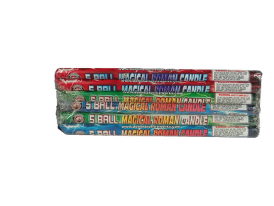 Wholesale Firework Cases - 5 Ball Magical Roman Candle 48/1