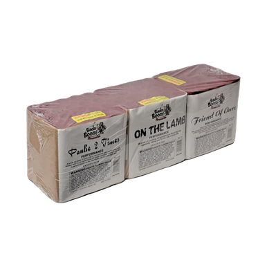 Wholesale Firework Cases Bada Boom Brown Crew Assortment 3 Pack 4/1