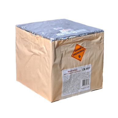 Wholesale Firework Cases - 18 Shot Color to Brocade, Howling Tail to Crackle, with Brocade to Crackle Finale 4/1
