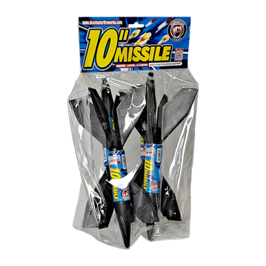 Wholesale Firework Cases - 10" Missile 18/1