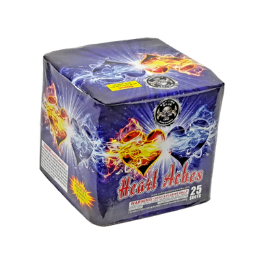 Wholesale Fireworks Cases Heart Aches 25 Shot 12/1