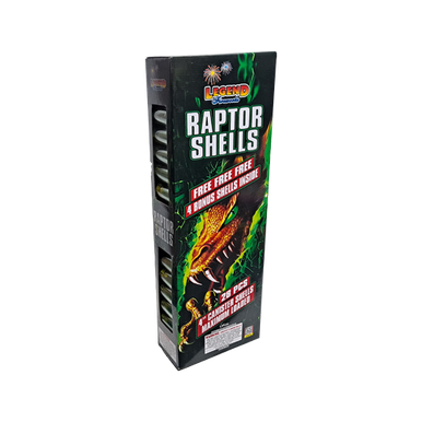 Wholesale Fireworks Cases Raptor Shells 4/1