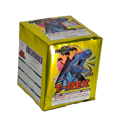 Wholesale Firework Cases - T-Rex 9 Shot 24/1