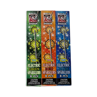 Wholesale Firework Cases - Shogun Color Sparklers 10" Bamboo 24/1