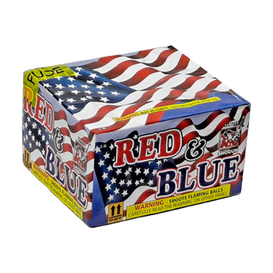 Wholesale Fireworks Cases Red And Blue 36/1