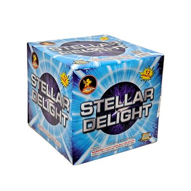 Wholesale Fireworks Cases Stellar Delight 12 Shot 4/1