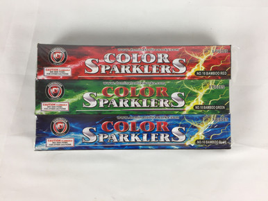 Wholesale Fireworks Cases #10 Bamboo Sparklers 48/1