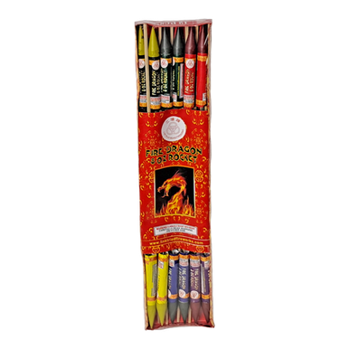 Wholesale Firework Cases - Fire Dragon 8oz Rocket 36/1