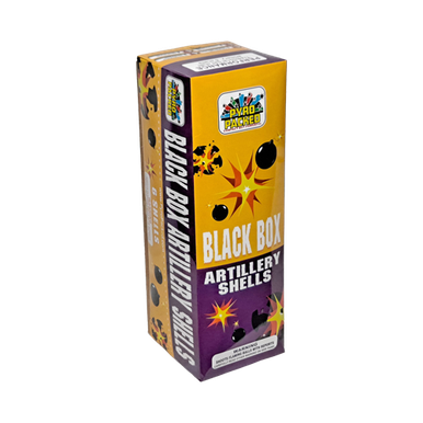 Wholesale Firework Cases - Black Box Artillery Compact Box 12/1