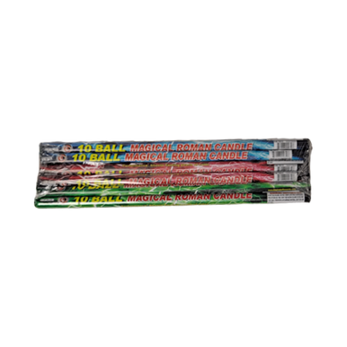 10 Ball Magical Roman Candle