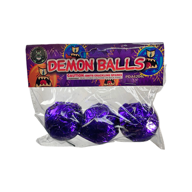 Wholesale Fireworks Cases Demon Balls 3 Pack 40/3