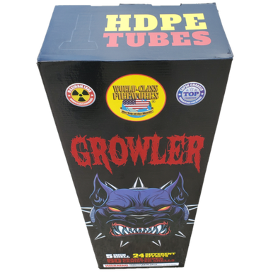 Wholesale Fireworks Cases Growler 5" Canister Shells 3/1
