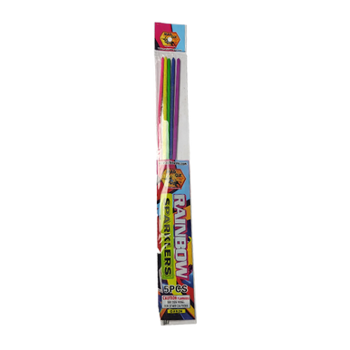 Rainbow Sparklers - 5 Pack