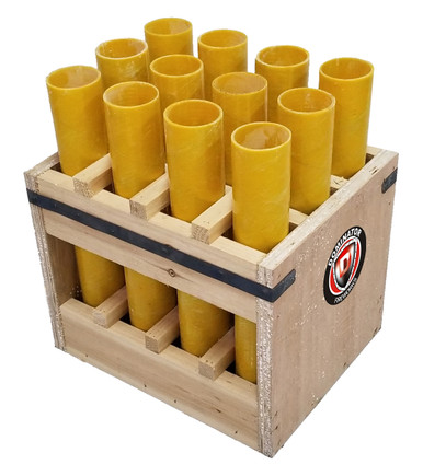 1.91 Inch 12 Shot Vertical Fiberglass Rack