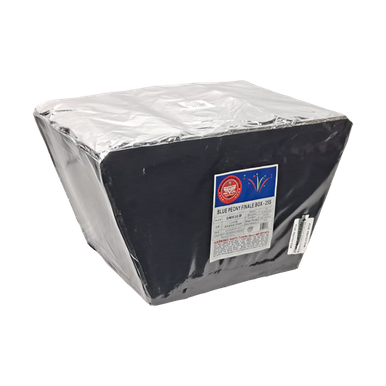 Wholesale Fireworks 25 Shot Blue Peony Finale Box Cases 4/1