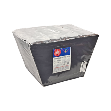 Wholesale Fireworks 25 Shot Fan Silver Whirling Chrys. Case $/1
