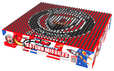 Wholesale Fireworks Cases 750 Shot Saturn Missile Compact 3/1