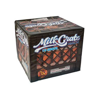 Milk Crate Rack