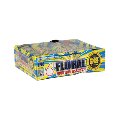 Wholesale Firework Cases - Assorted Fountain 6" 36/1