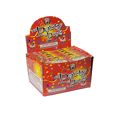 Party Poppers - 12 Packs of 6