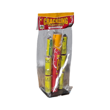 Poly Pack Crackling Cylinder Shells - 6 Pack