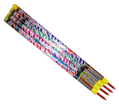 10 Shot Thunder & Lightning with Report - 4 Pack