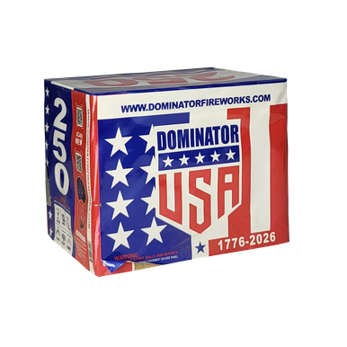 Wholesale Firework Cases - 250th - 12 Shot Cake 8/1