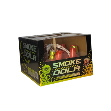 Wholesale Firework Cases - Smoke Dola - Yellow 4/1