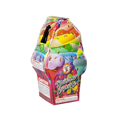 Wholesale Firework Cases - Rainbow Cupcake 16/1