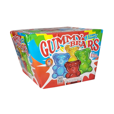 Wholesale Firework Cases - Gummy Bears 27 Shot 4/1