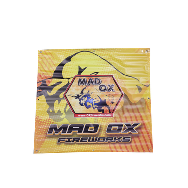1m x 1m Mad Ox Banner