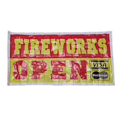 3' x 6' Open Banner
