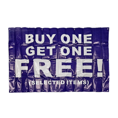 4' x 6' Buy One Get One Free Banner