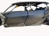 Geiser Performance Can-Am X3 OEM Door Kit 4-Seat Black CAX3-4SOEMDK-BLK