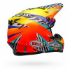 Bell Helmets Moto-9 MIPS Large Tagger Breakout Gloss Orange/Yellow BL-7109888